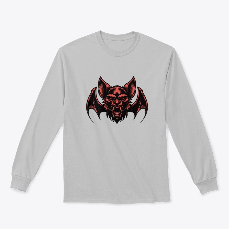 Intense Bat Illustration