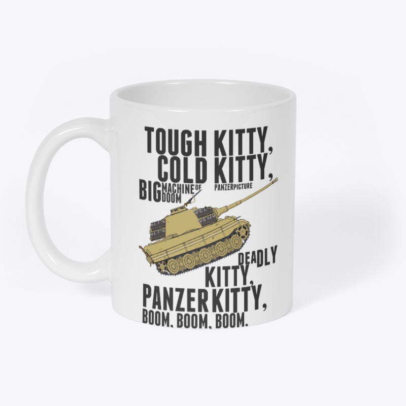 Tough Kitty Cold Kitty  Tiger II T-Shirt