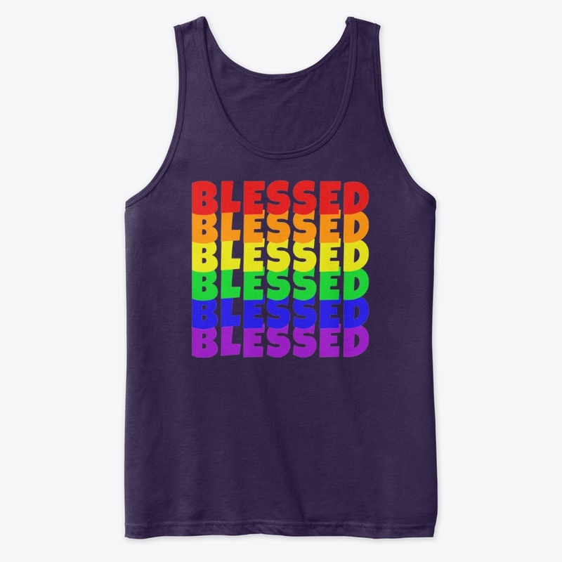 BLESSED Rainbow Shirt