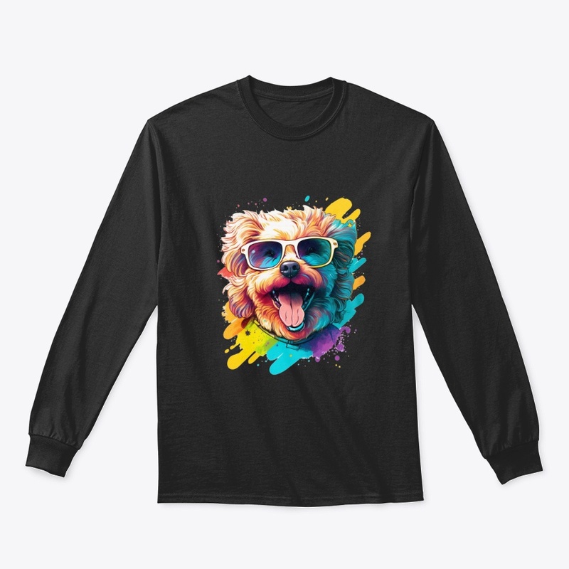 Happy Dog wearing Sunglass 3