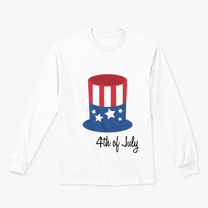 Uncle Sam hat 4th of July Tee