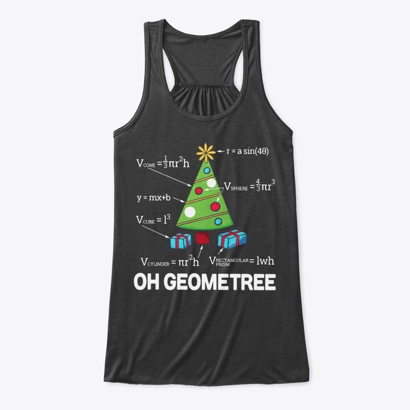 OH Geometree Christmas Teaching Shirt