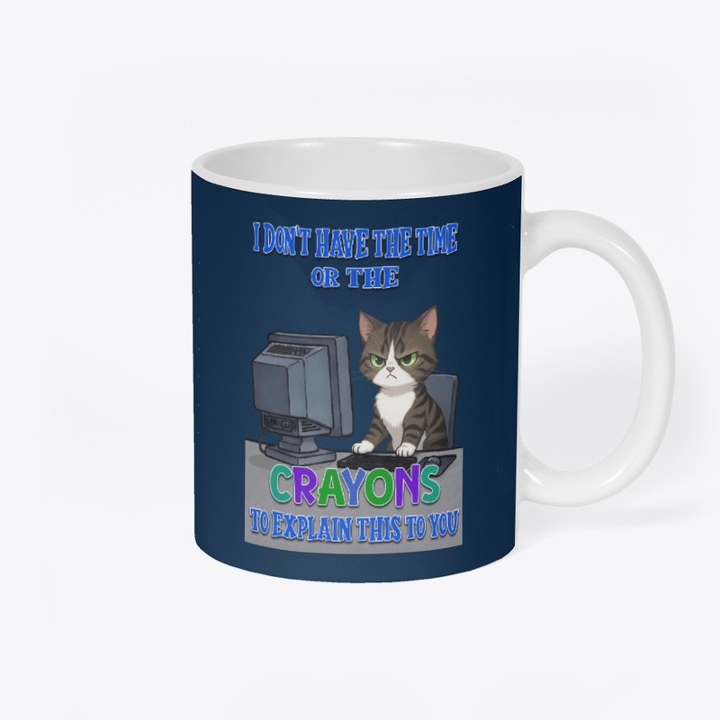 Grumpy Tech Support Cat - Snips