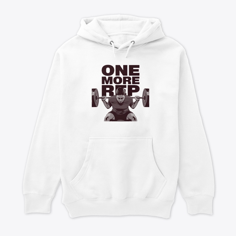 One More Rep – motivational t-shirt
