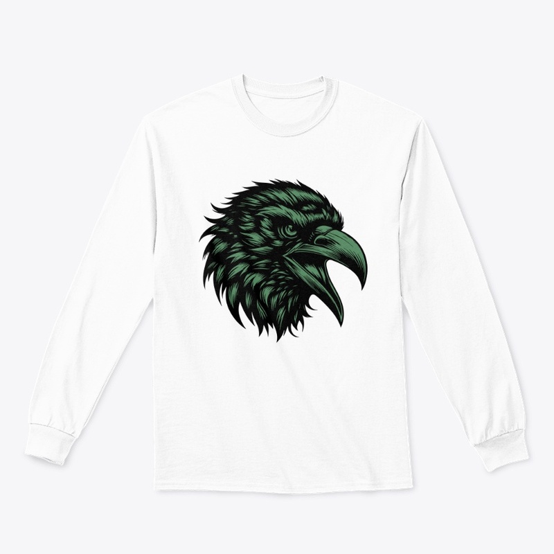 Intense Angry Crow Design