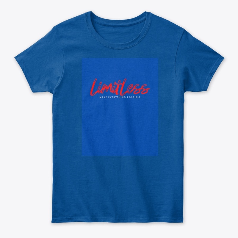 Blue LIMITLESS design 