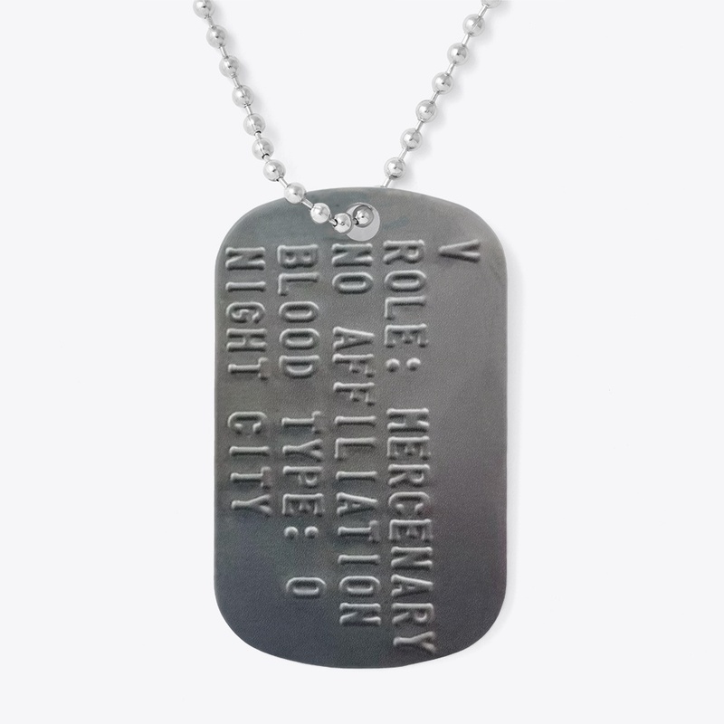 V - MERCENARY DOG TAG