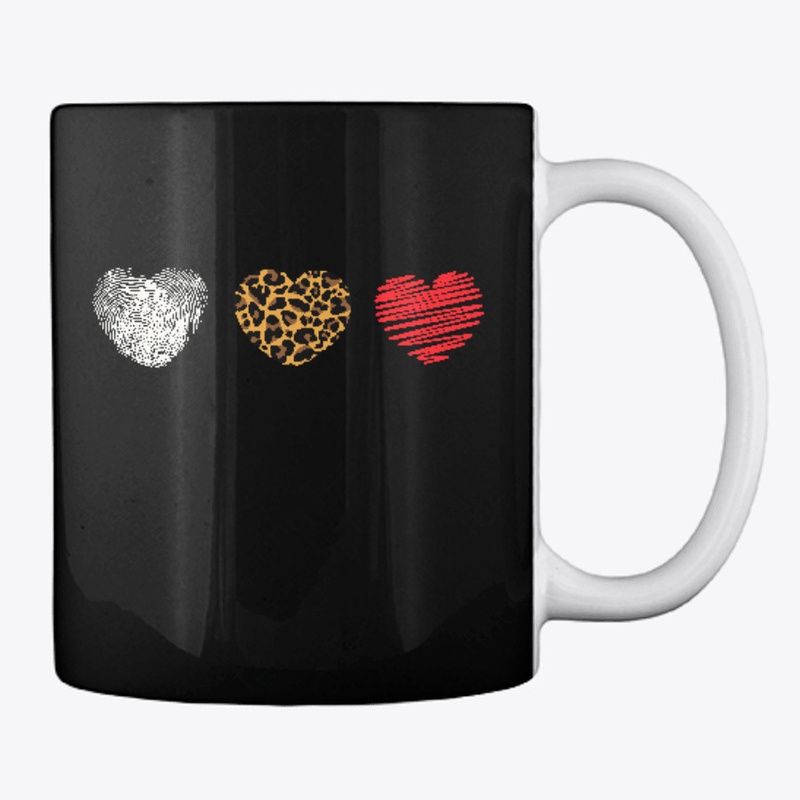Hearts Valentines Day Cute Apparel