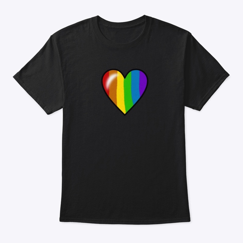 The Gay-dar Rainbow Heart