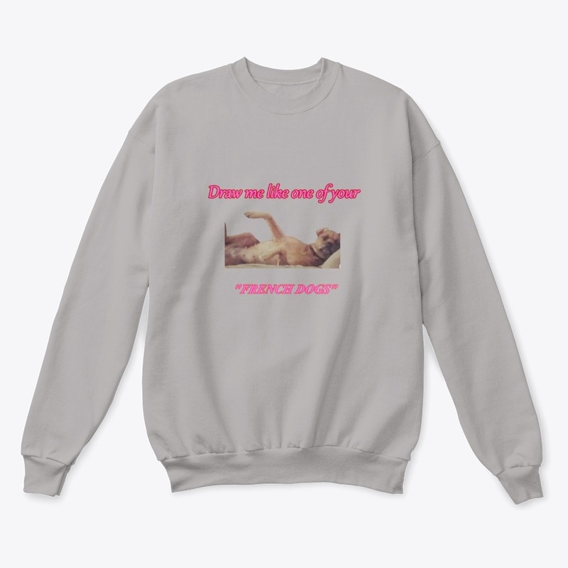 French dogs quote apparel