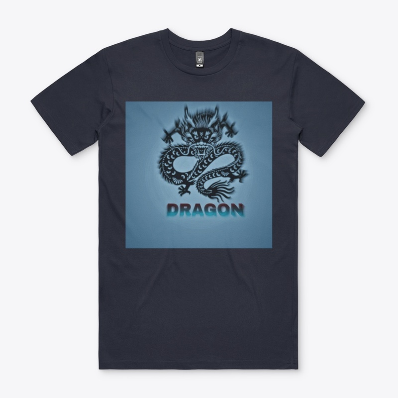 T-shirt with dragon graphics 