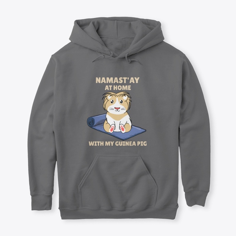 Namastay Yoga Mat Guinea Pig Funny