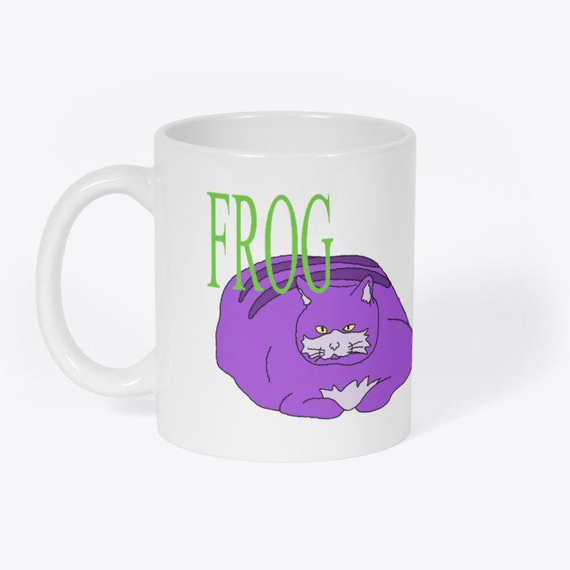 Big Purple Cat - Frog