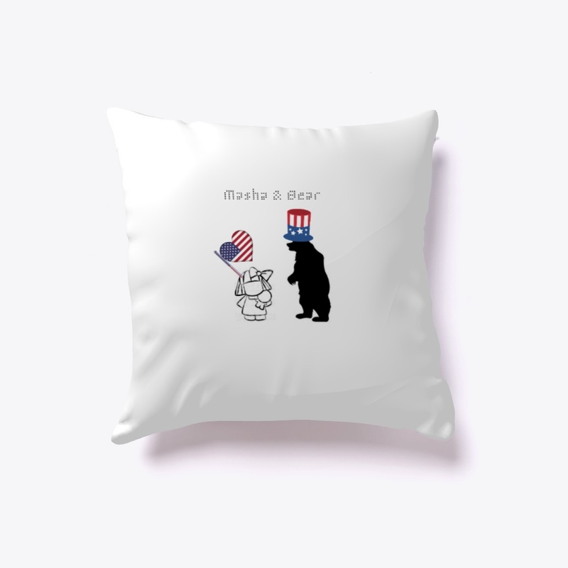 Masha & Bear Happy Independence day Tee!