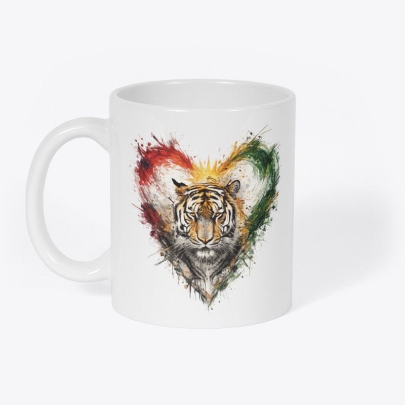 Kurdish Tiger Heart Pride & Power