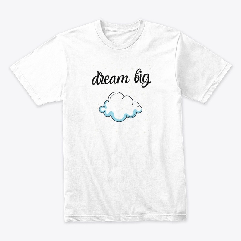 Dream Big Quote Sleep Cloud at Night