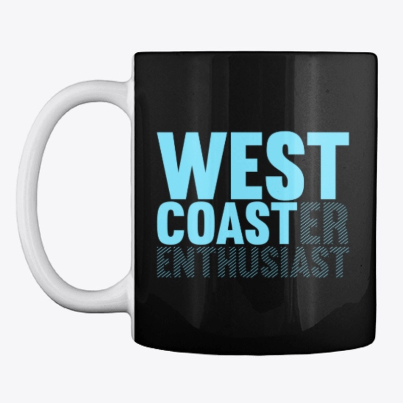 West Coaster Enthusiast Light Blue Print