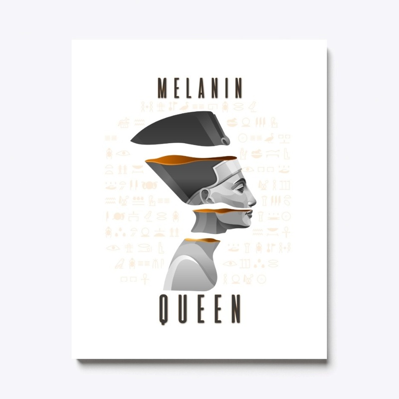 Melanin queen nefertiti