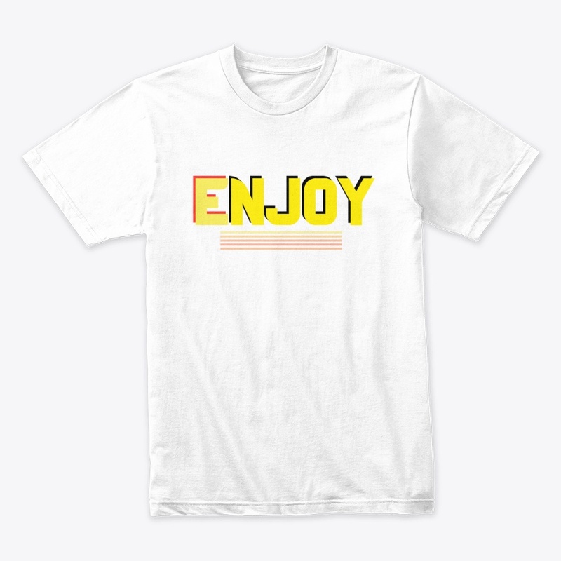 Enjoy 😊 unique T-shirt design 