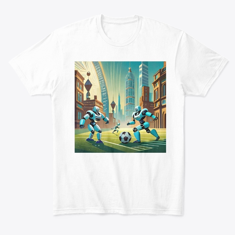 Robots playing football