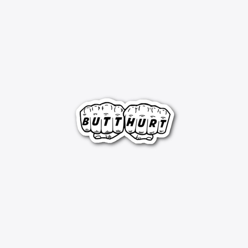 Butthurt Sticker