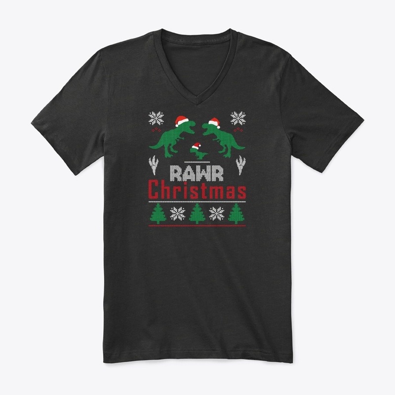 Christmas Dinosaur Rex Pajamas Men Boys 