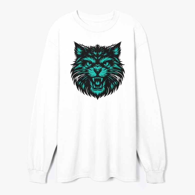 Wild Cat Head Design
