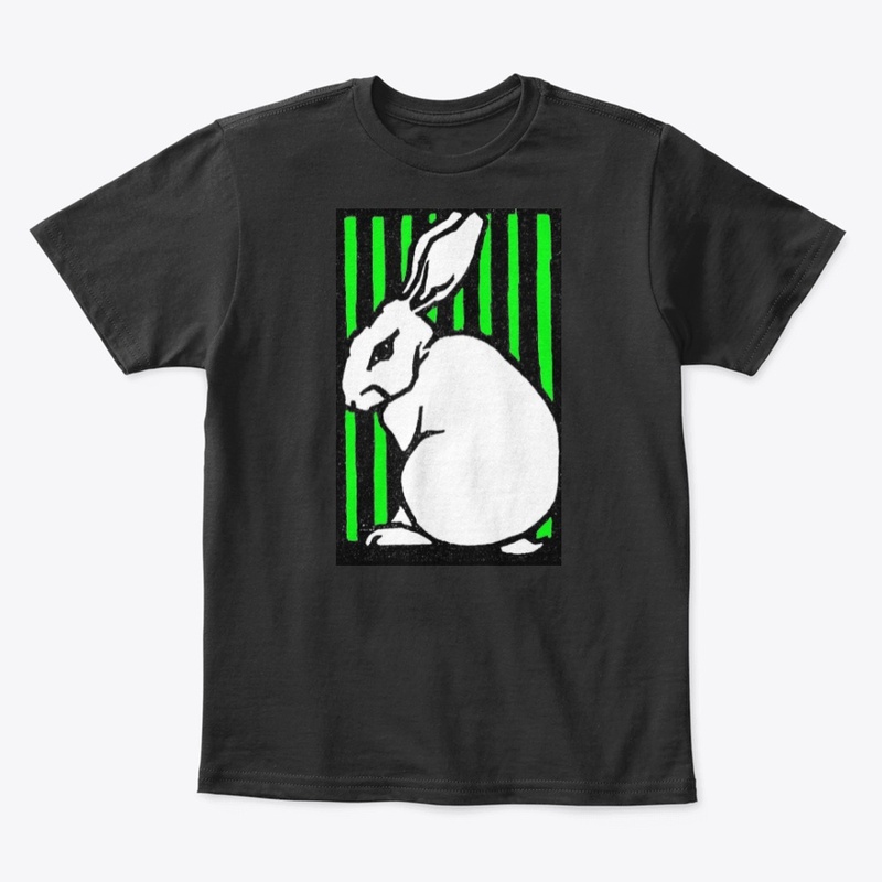 Mean Bunny Neon Green