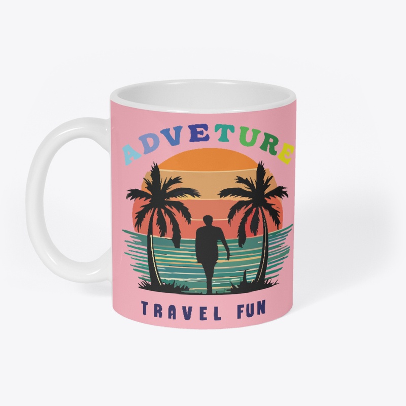 Retro vintage typography Mug design 