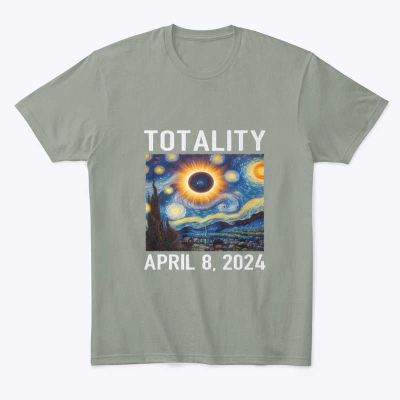 Art 2024 Totality April 8 Solar Eclipse
