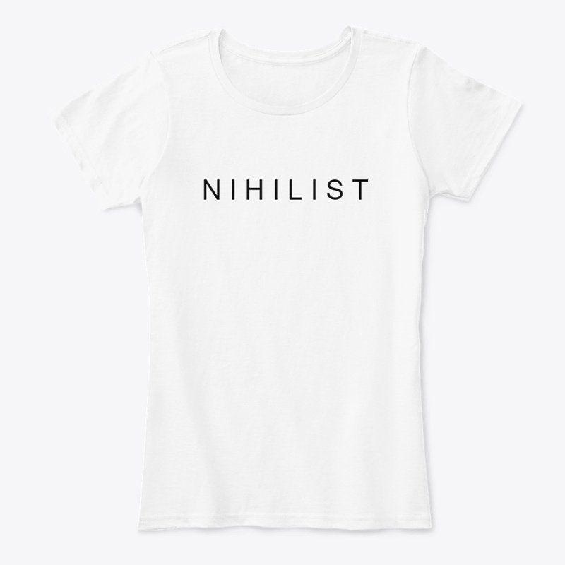 NIHILIST t-shirt (White)