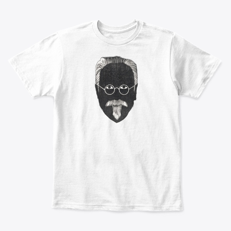 Man with the Round Glasses and Goatee