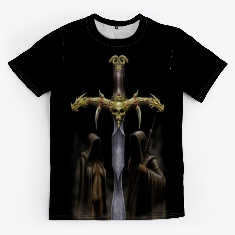 Male &amp; Female with Sword
