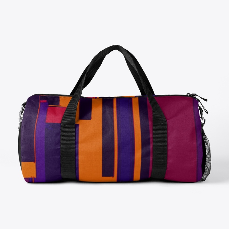 Multicolor Abstract Stripe Pattern  