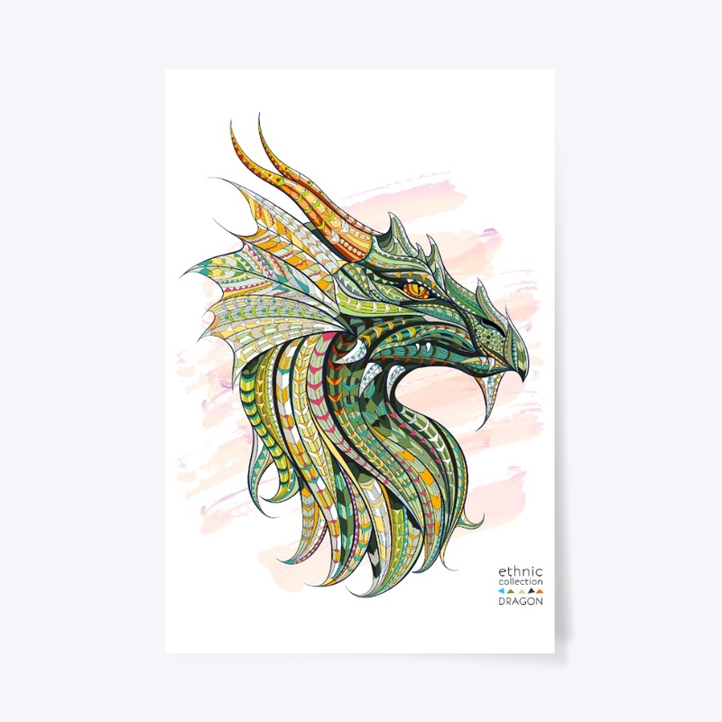 Ethnic Animal Collection: Dragon Graphic