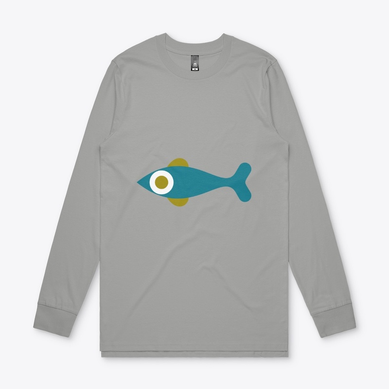 Fish, simple and kind-a-cute