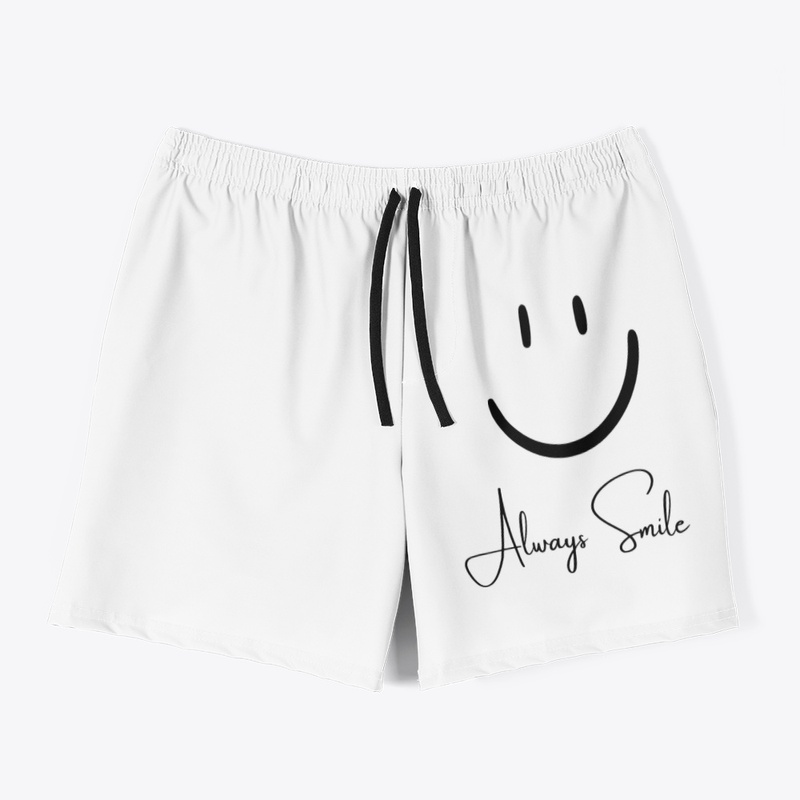 ALWAYS SMILE PRINTED T-SHART 