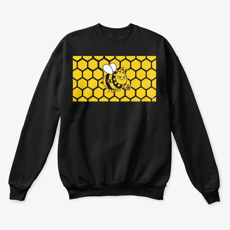 Cute cartoon bee 