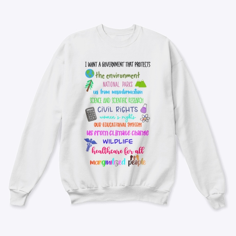 What I want from my government