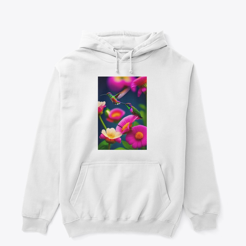 "Hummingbirds in Bloom"