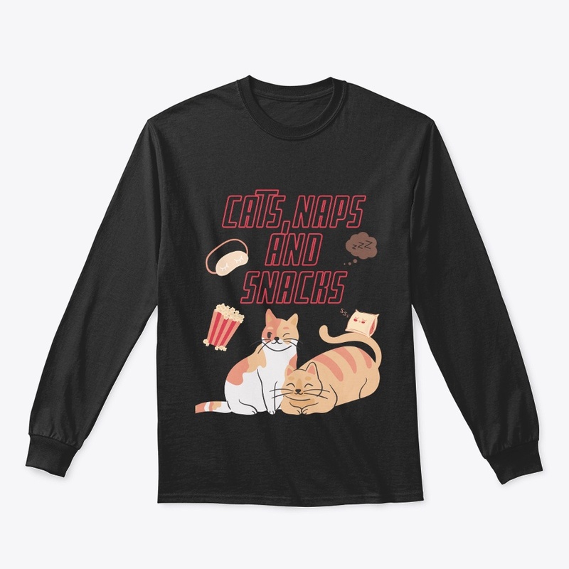 CATS NAPS AND SNACKS| CATS SHIRTS