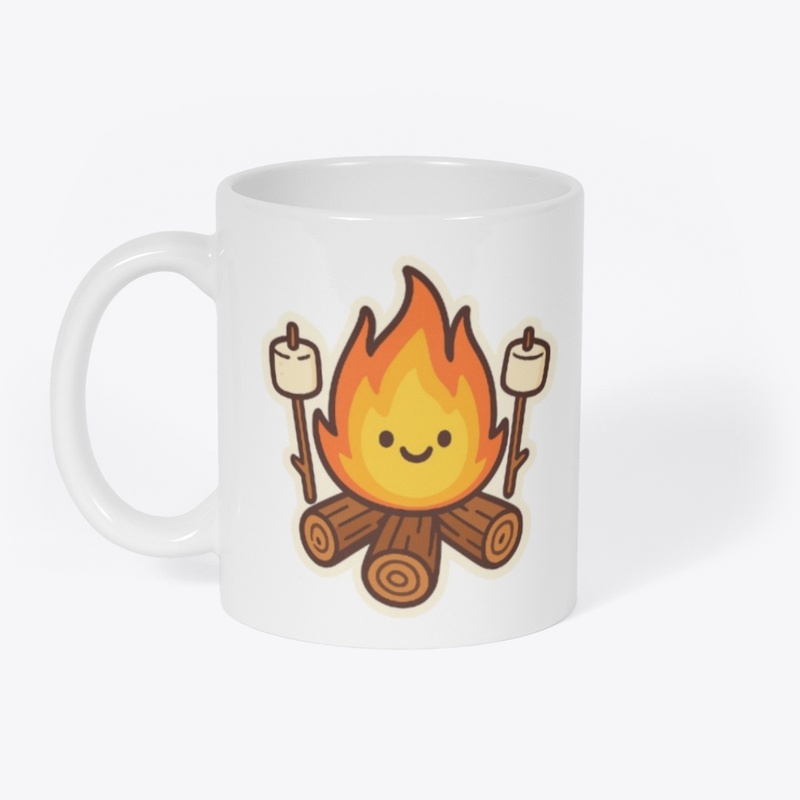 Happy Campfire Marshmallow