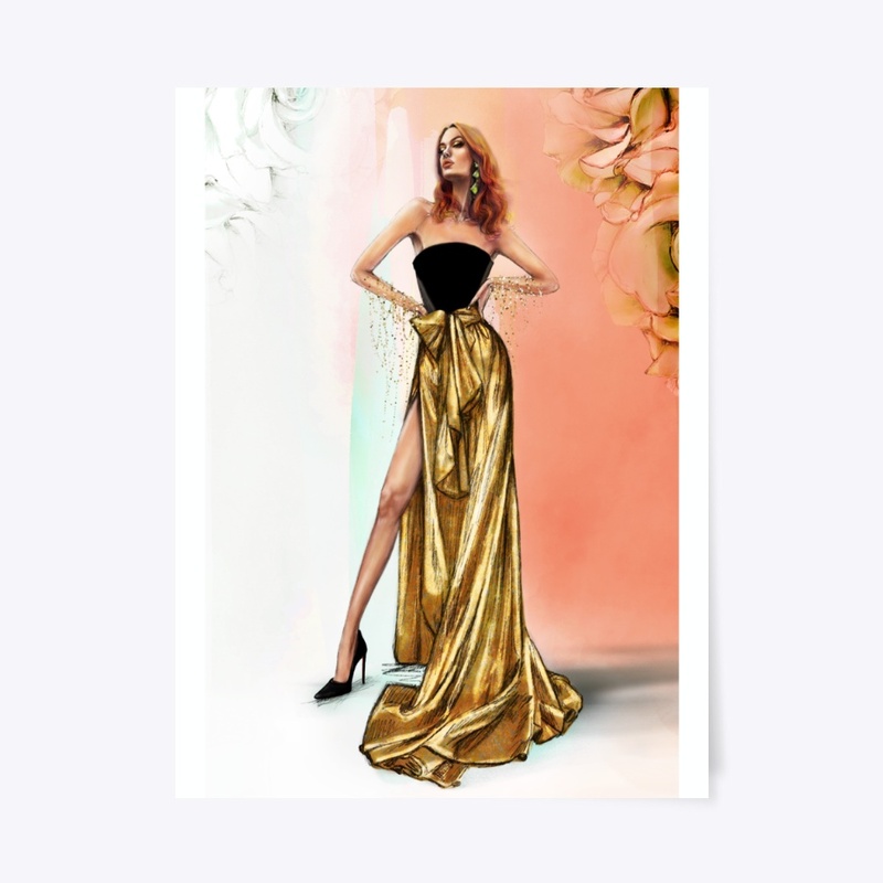 Gold and Elegance Fashion 