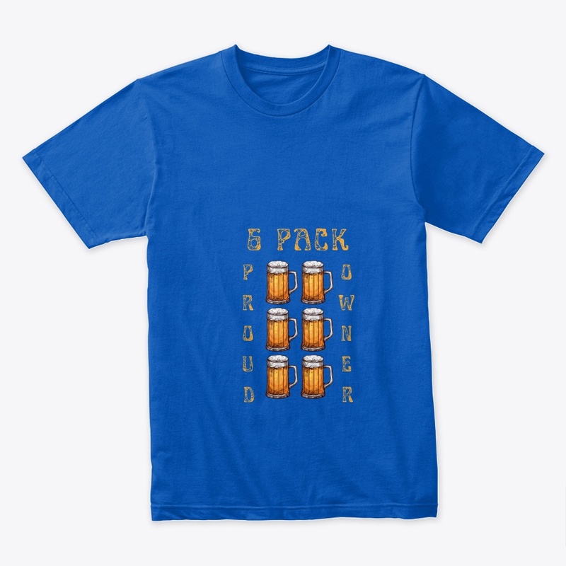 funny six pack proud owner