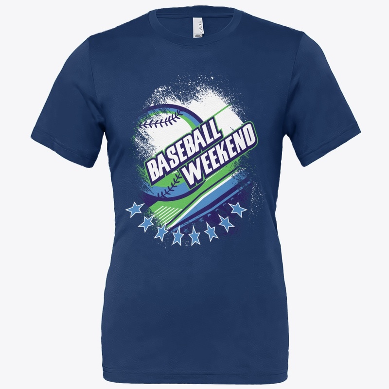 BASEBALL WEEKEND LOGO DESIGN