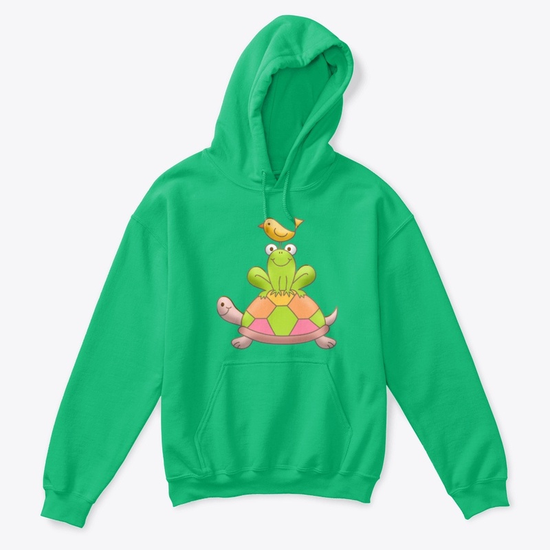 Turtle, Frog and Bird 