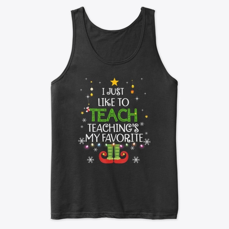 Teacher Elf Christmas shirt