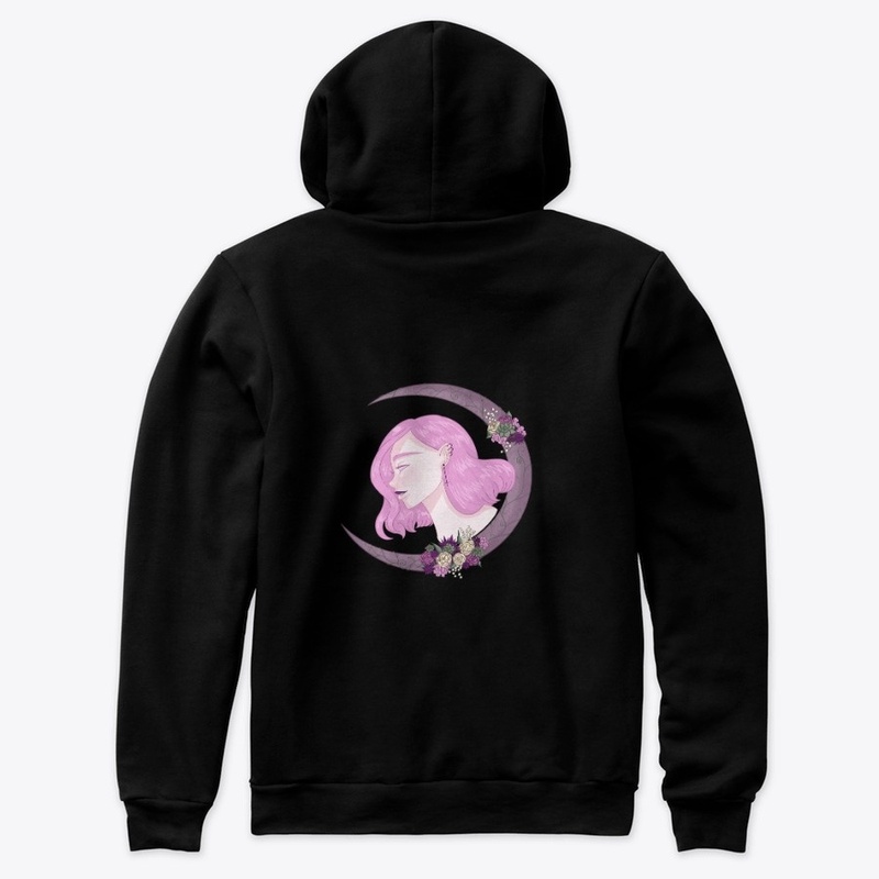 Pastel Goth Crescent Moon