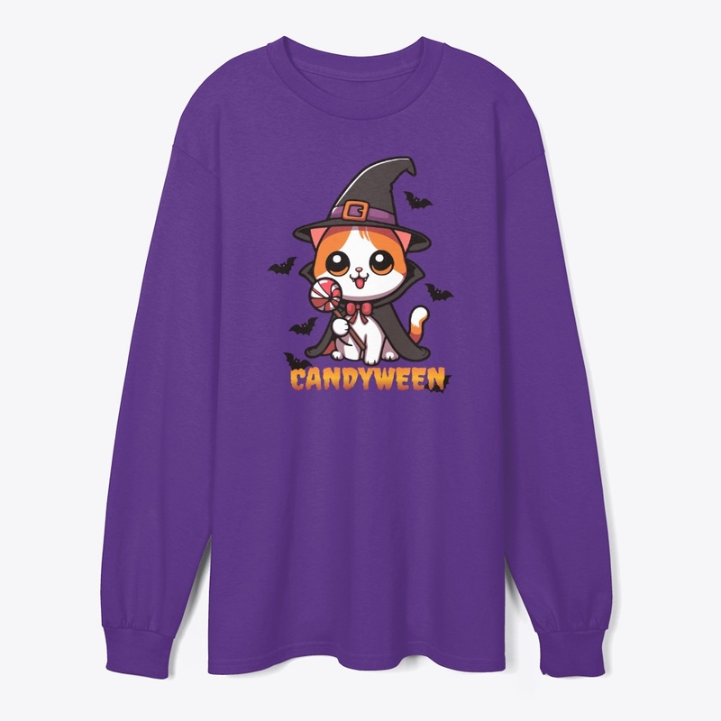 candyween - cat witch halloween