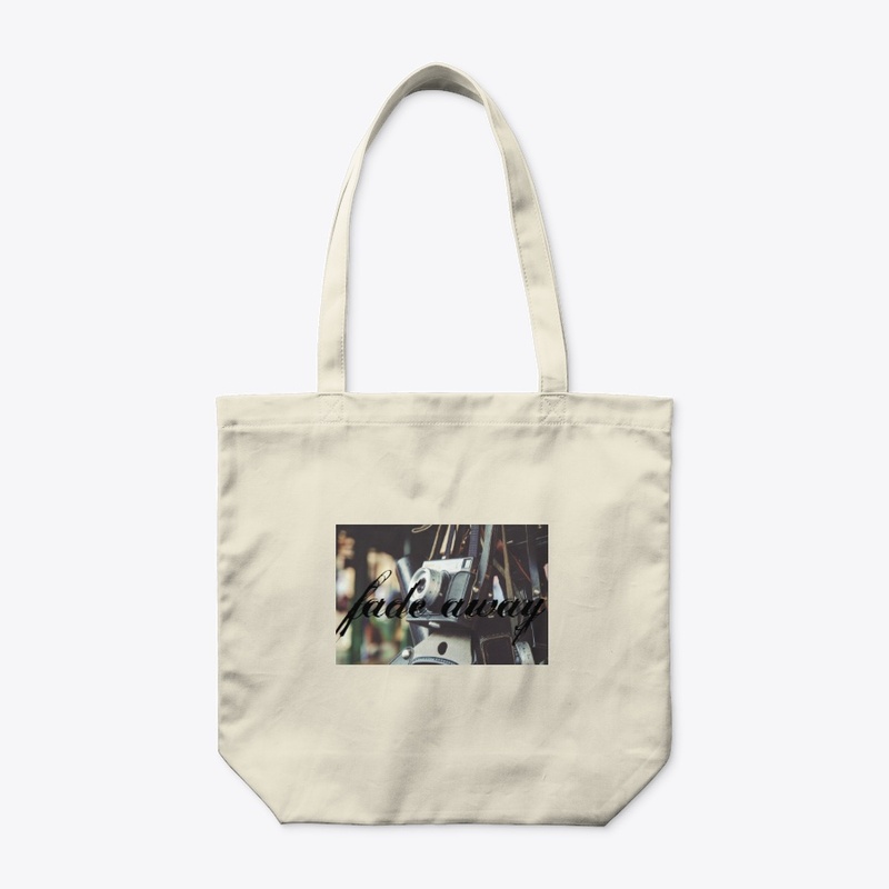 Fade Away Organic Tote Bag